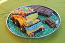 Tip Truck Birthday Cake